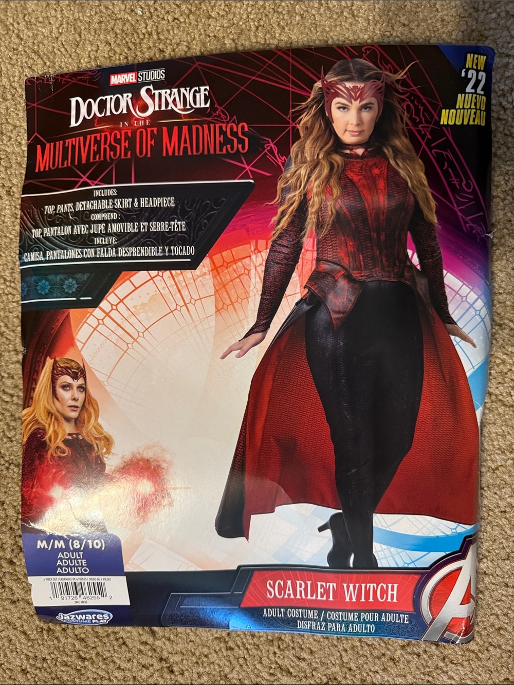 Marvel Studios Scarlet Witch Costume